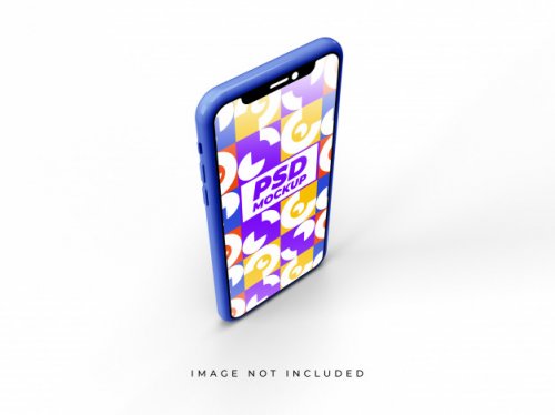 Realistic smartphone mockup