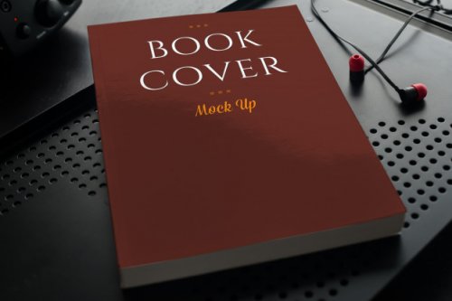 Beautiful book cover mockup design