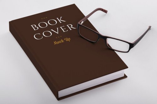 Beautiful book cover mockup design