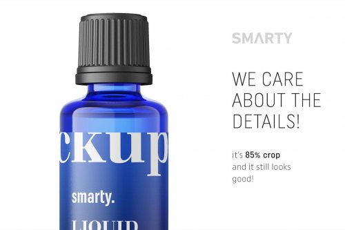 Essential oil bottle mockup 50ml 4824573