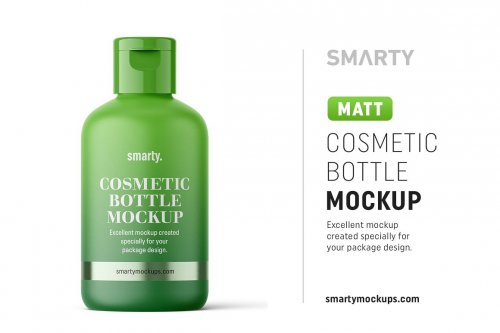 Matt Cosmetic Bottel Mockup 4825561