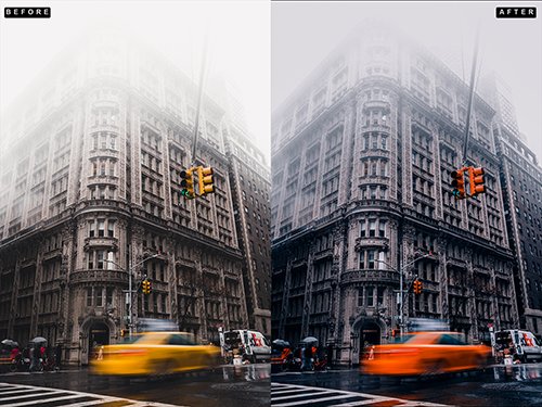 Famous City's / NEW YORK - Photoshop Action