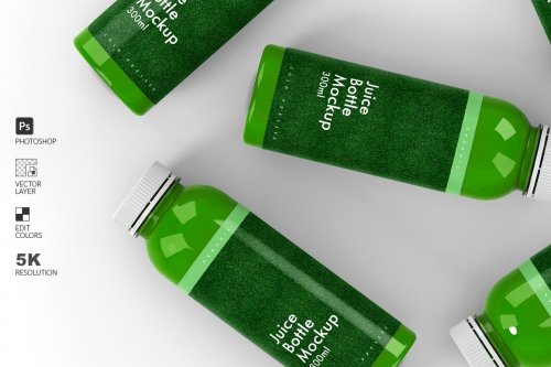 Juice bottles on the floor 4584648