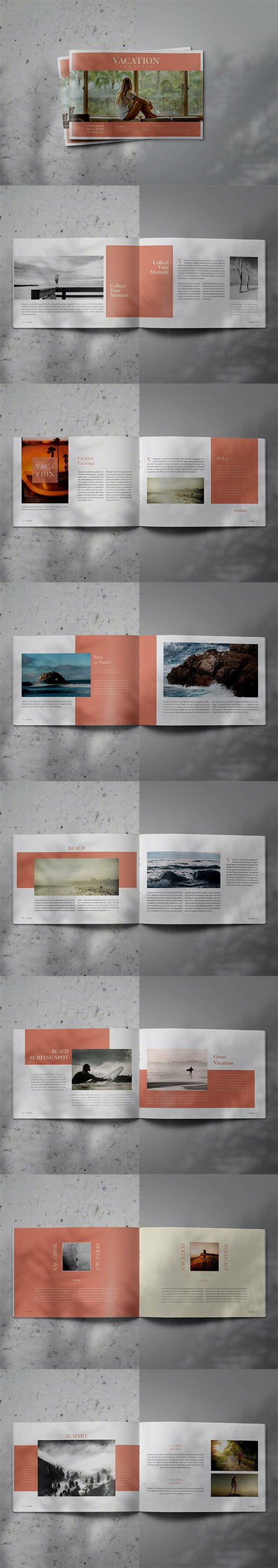 VACATION - Indesign Lookbook Brochure Template