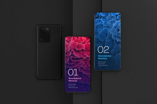 Galaxy S20 Ultra Device Mockup 5217166