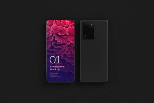 Galaxy S20 Ultra Device Mockup 5217166