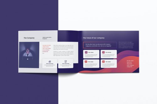 Clean & Modern Multipurpose Brochure V3 Landscape