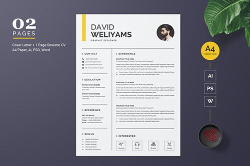 Creative Resume / CV Template