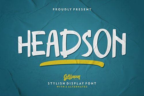 Headson | Display Typeface
