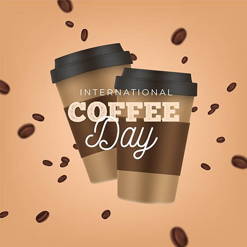 Realistic international day of coffee