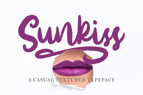 Sunkiss | Handbrush Script