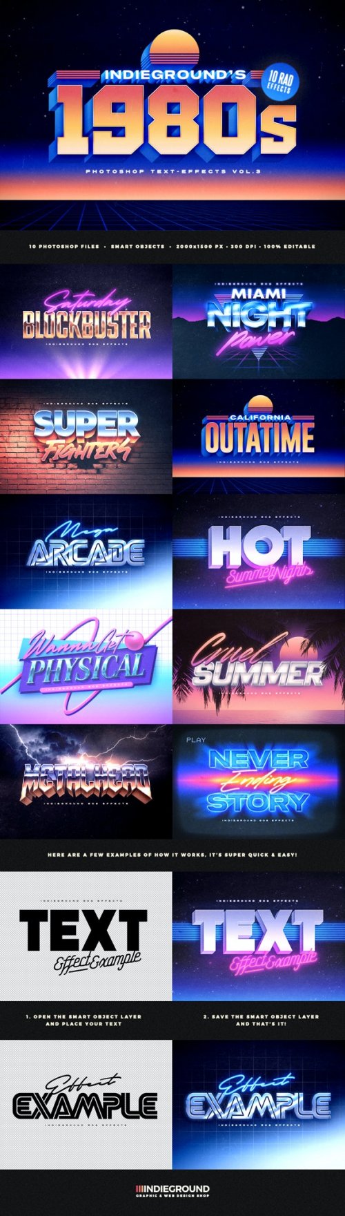 80s Text Effects Vol.3 5353481