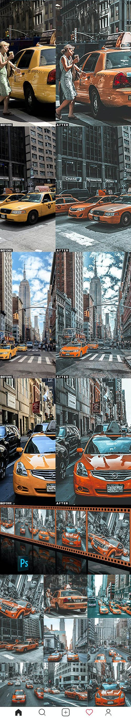 New York Street Photoshop Actions 27185178