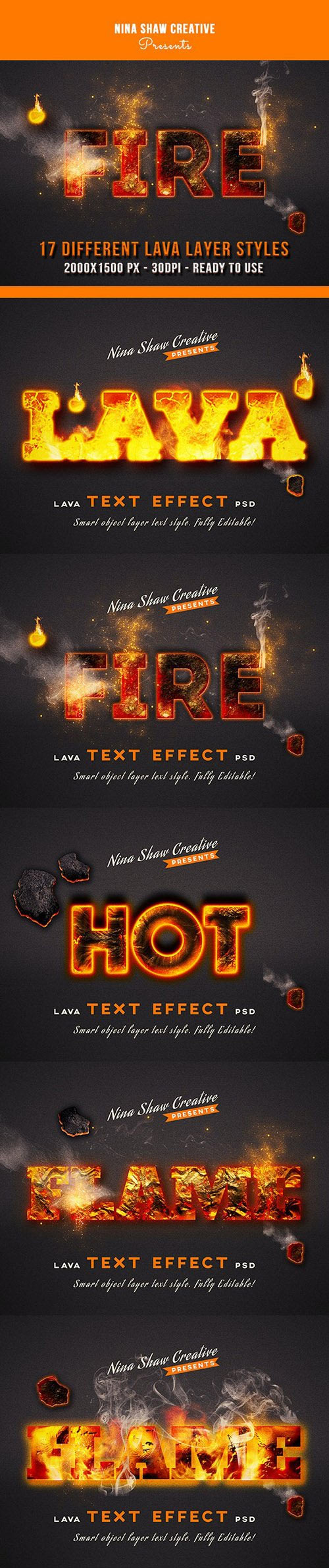 Lava Text Effects 28342548