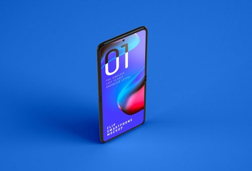 Galaxy Z Flip Mockup | Folding Phone 5354152