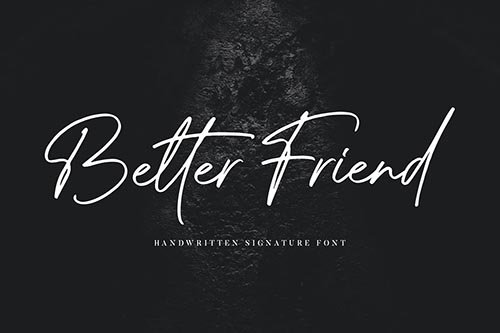 Better Friend Font