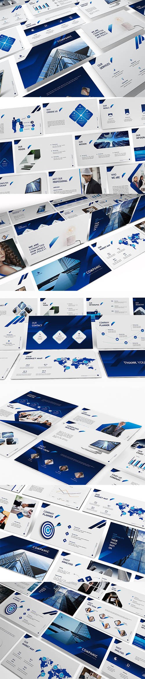 Companic - Corporate Powerpoint, Keynote and Google Slides Template