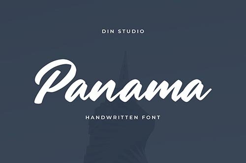 Panama-Handwritten Font