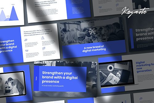 Faize - Digital Marketing Report Keynote