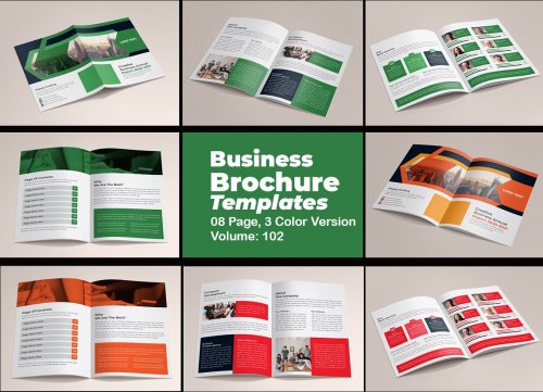 Business Annual Report Brochure 4587185