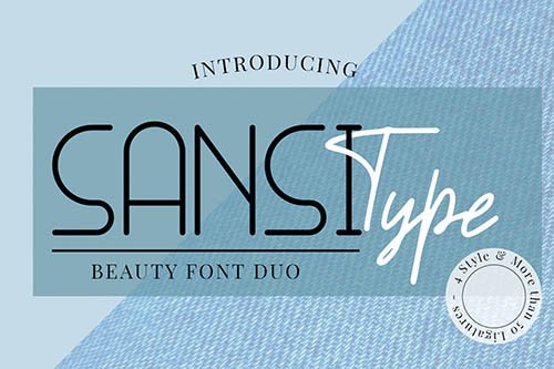 Sansi Type - Font Duo