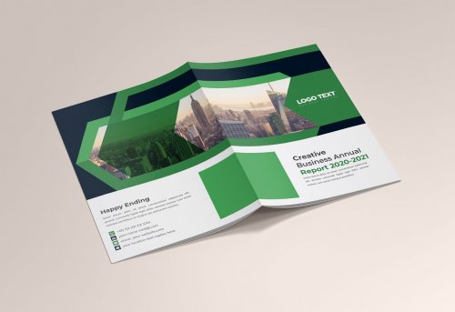Business Annual Report Brochure 4587185