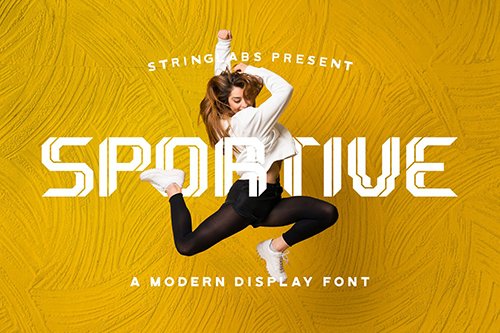 Sportive - Modern Display Font