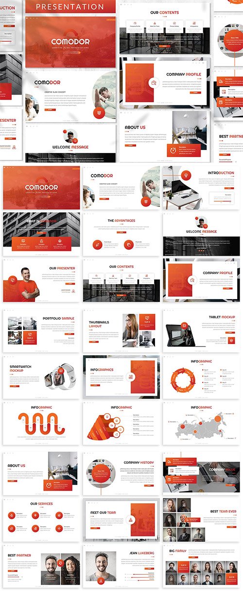 Comodor - Business Prensentation Template