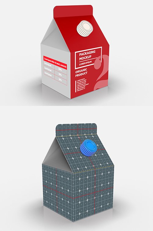 Beverage Carton with Screw Cap 328596778