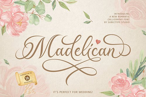 Madelican Calligraphy