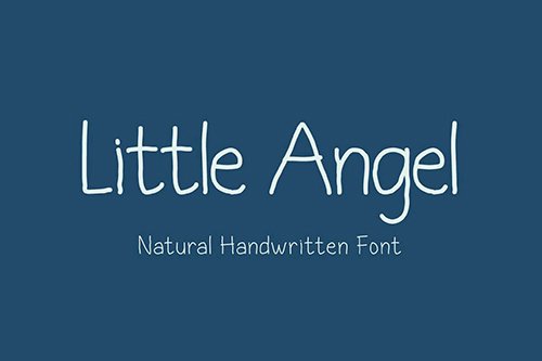 Little Angel - Innocent Handwritten Font