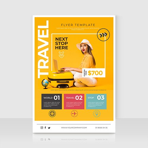 Travel Sale Flyer Template