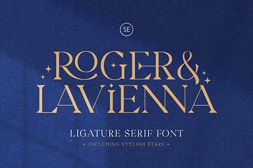 Roger & Lavienna - Ligature Serif