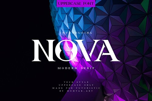 Nova | Future Font