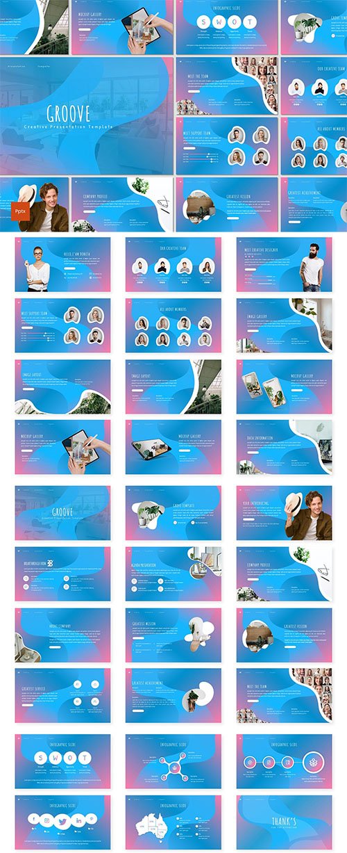 Groove - Creative Powerpoint Template