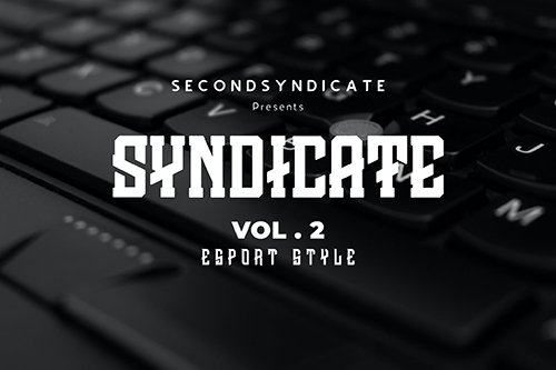 Syndicate Font Vol.2