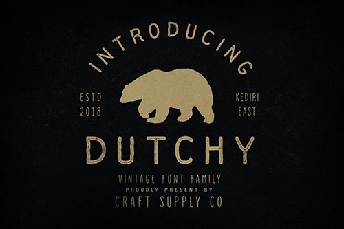 Dutchy - Vintage Type Family