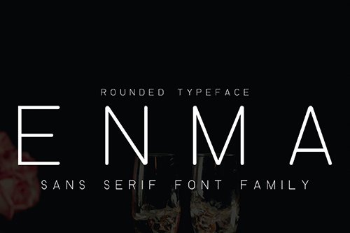 ENMA- Rounded Font