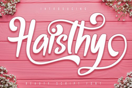 Haisthy Beauty Script Font