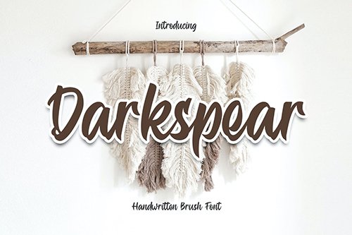 Darkspear - Script Typeface YR