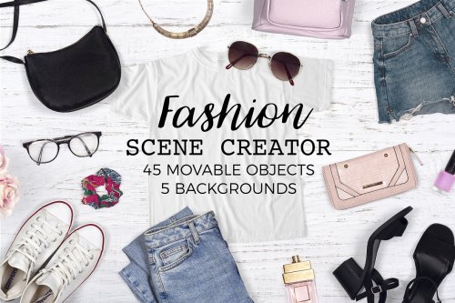 CreativeMarket - Fashion Scene Creator 4514993