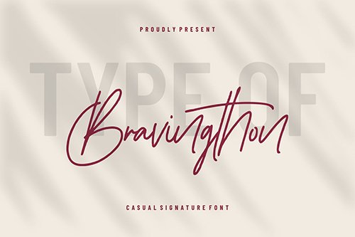 Bravingthon | Casual Signature