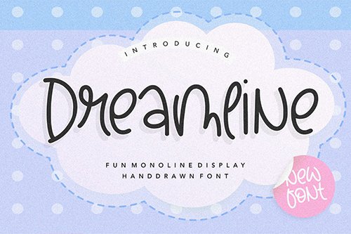 Dreamline YH - Monoline Font