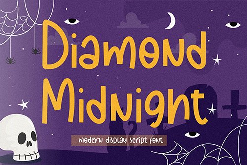 Diamond Midnight YH - Display Font