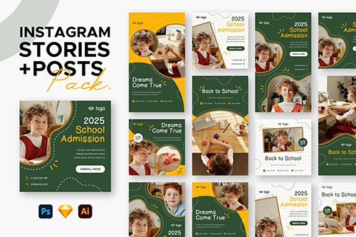 Education Instagram Stories + Posts