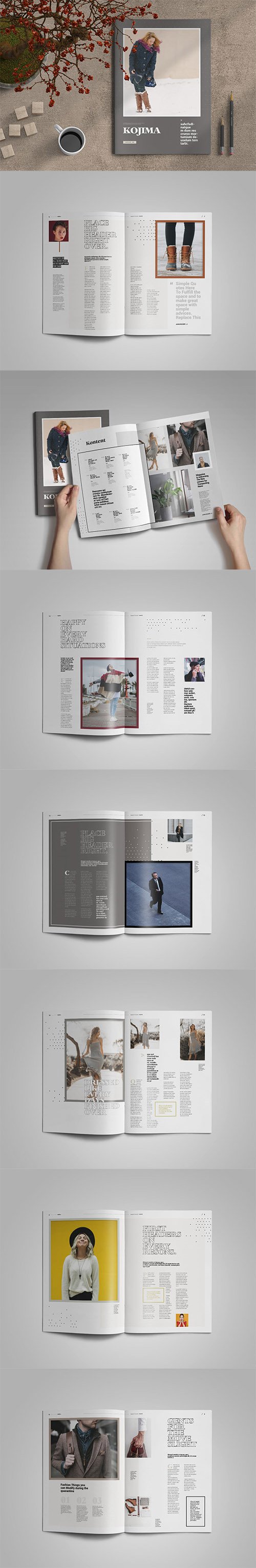 Kojima | Magazine Template