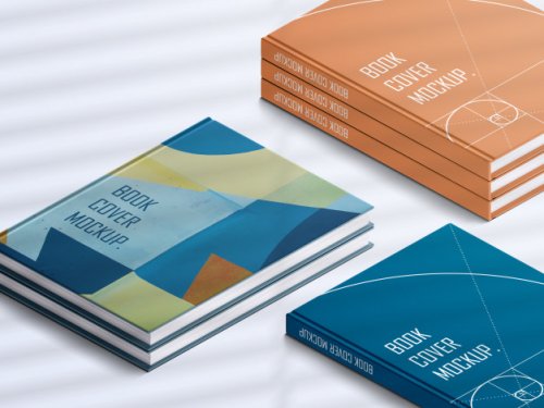 Realistic book mockup