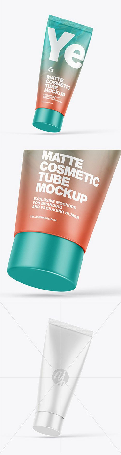 Matte Cosmetic Tube Mockup 66397