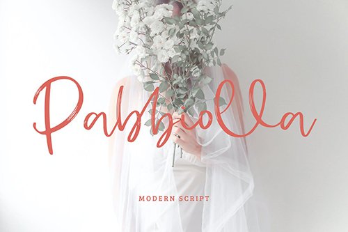 Pabbiolla Modern Script Font