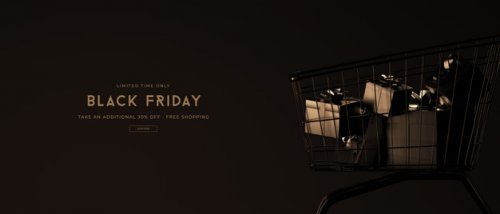 Black friday sale mockup